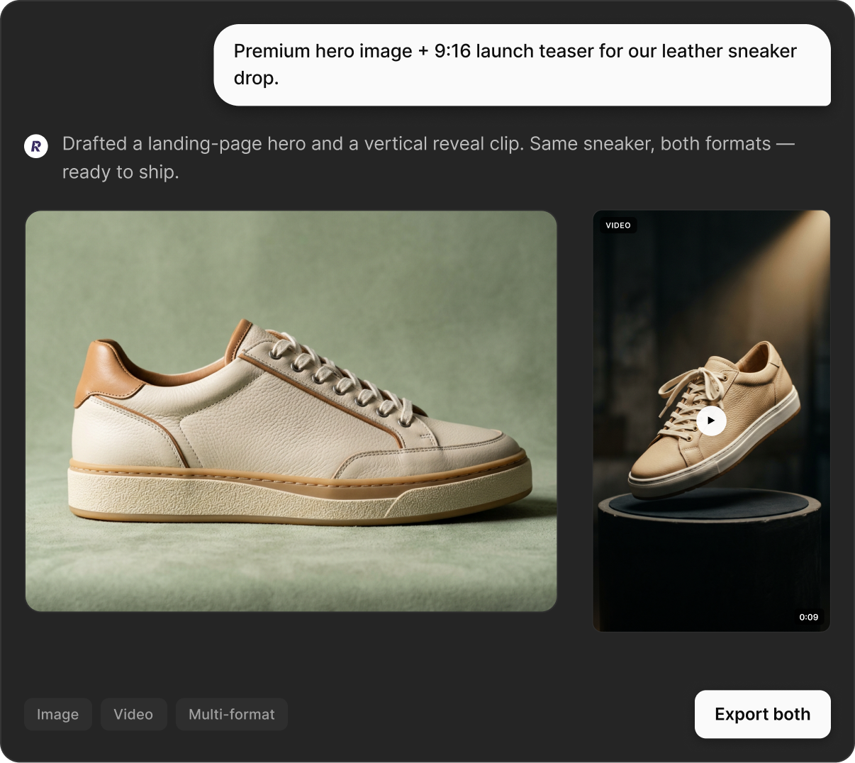 RemixAI MCP image and video generation prompt preview