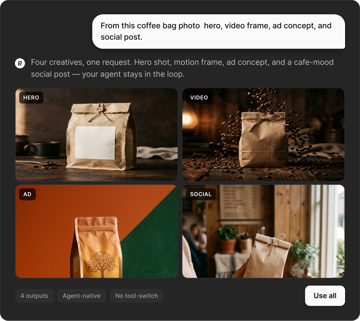 RemixAI MCP creative workflow preview